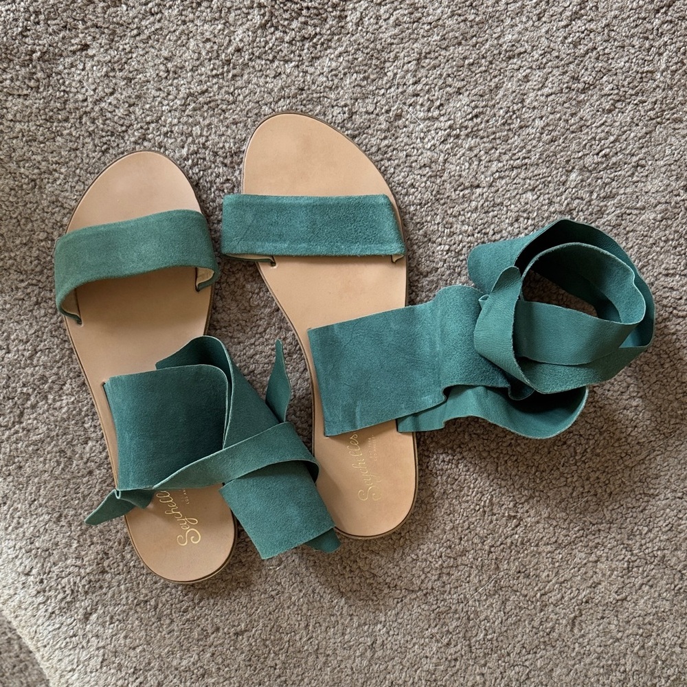 Seychelles W7 Suede Wrap Sandals